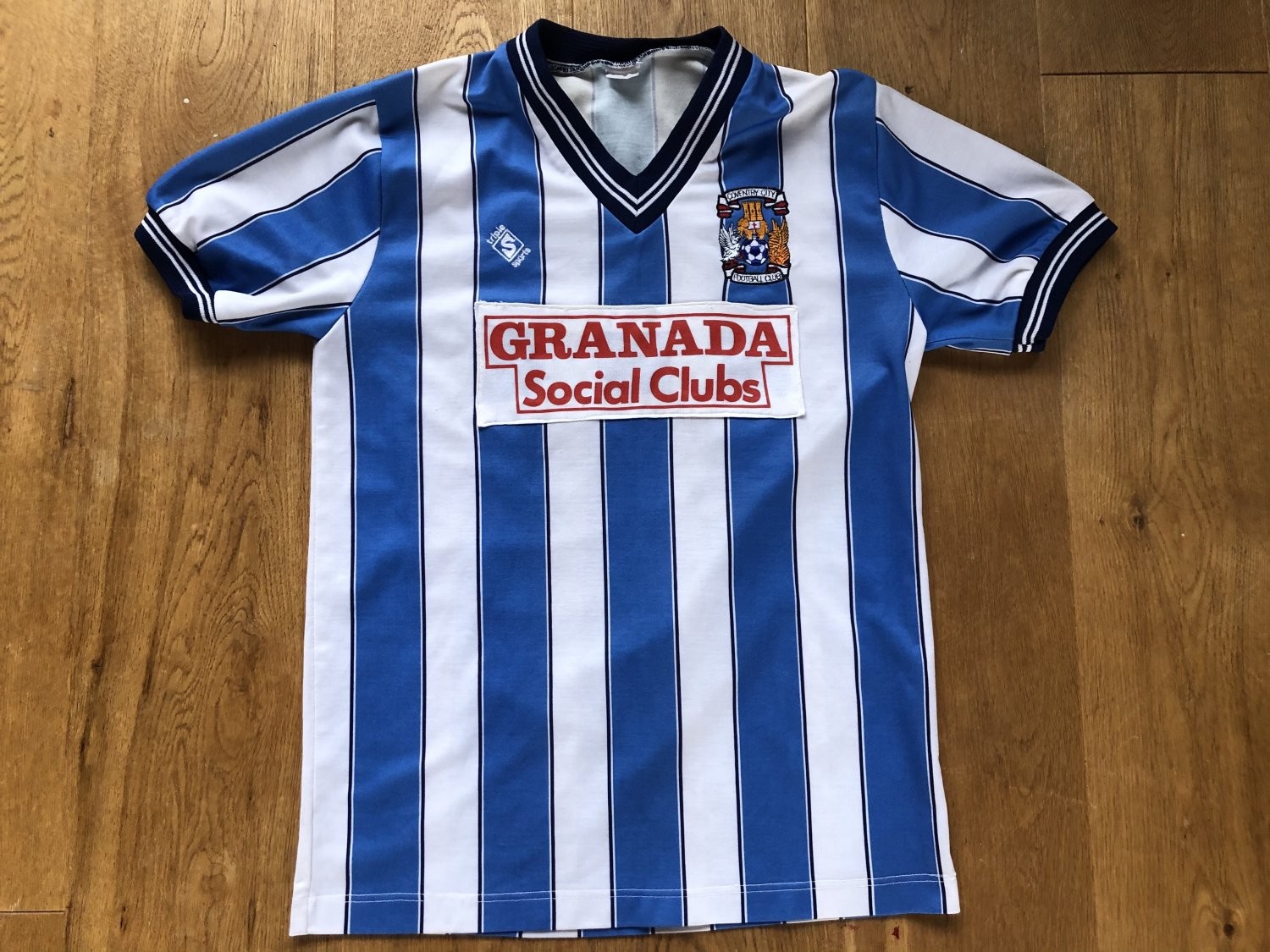 Coventry City 1986-87 FA Cup Final Kit