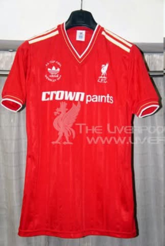 Liverpool FC 1985-86 Cup Final Kit