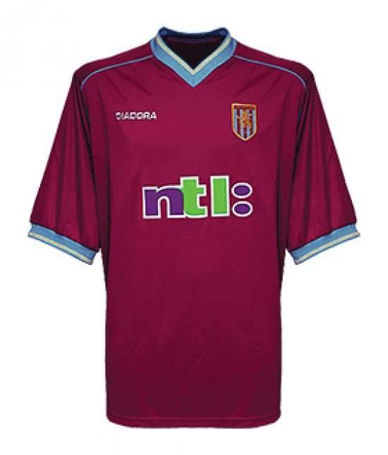 Aston Villa 2001-02 Home Kit