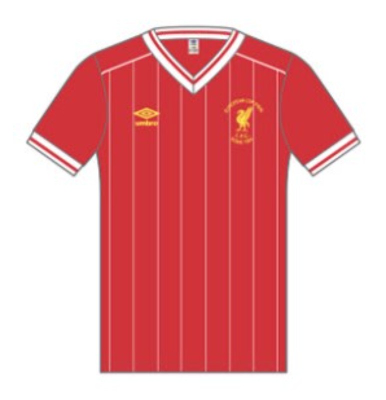 Liverpool FC 1983-84 European Cup Final Kit