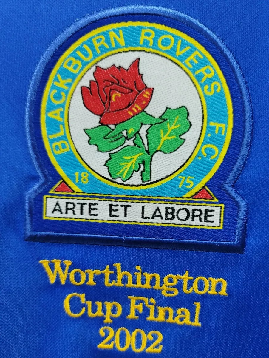 Blackburn Rovers 2001-02 EFL Cup Final Kit
