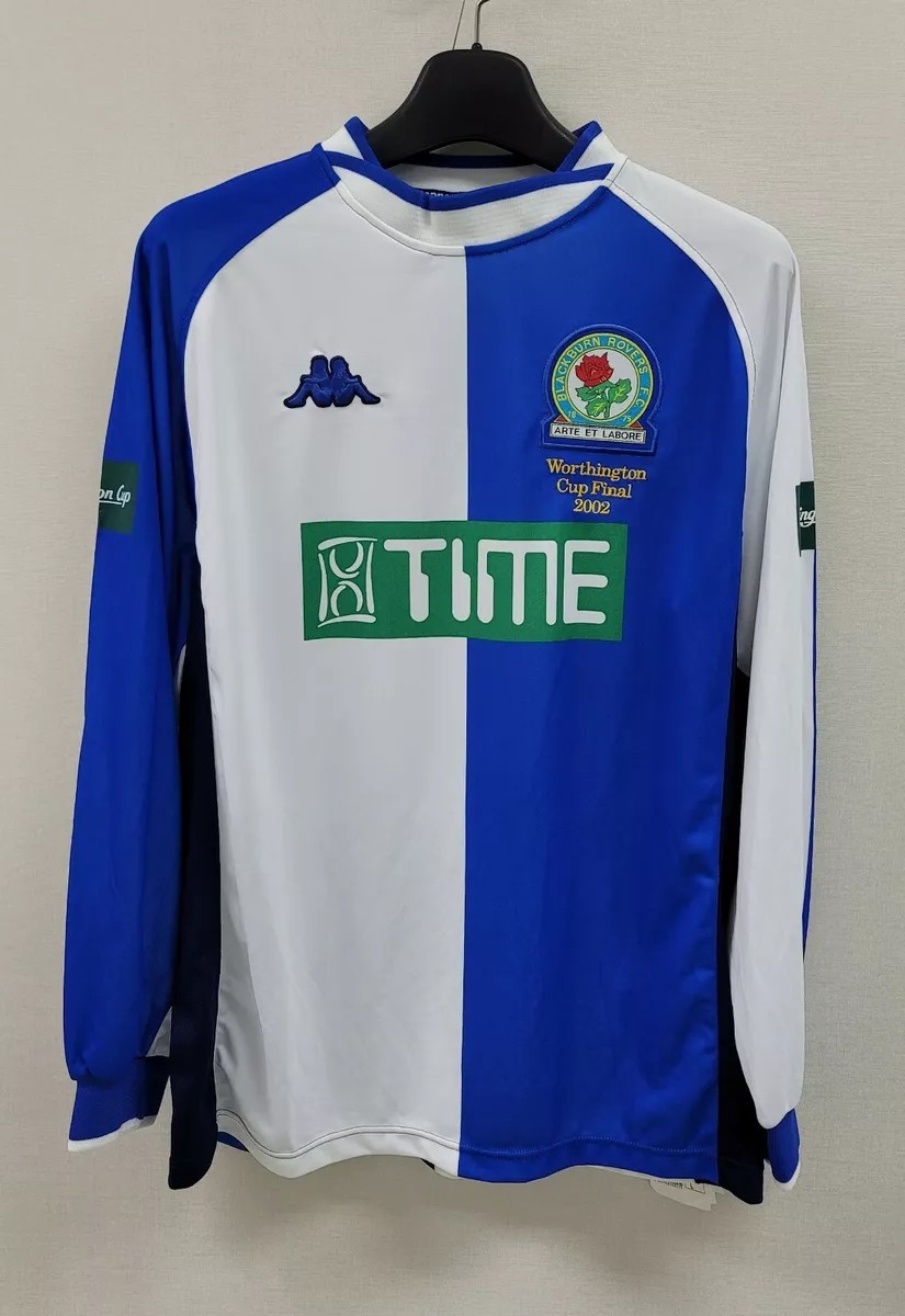 Blackburn Rovers 2001-02 EFL Cup Final Kit