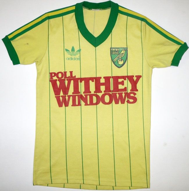 Norwich City 1983-84 Home Kit