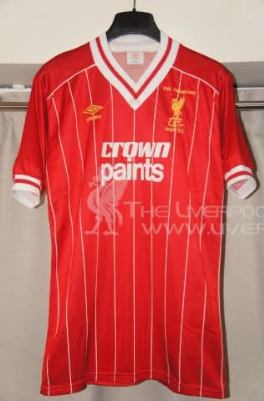 Liverpool FC 1982-83 Home 2 Kit