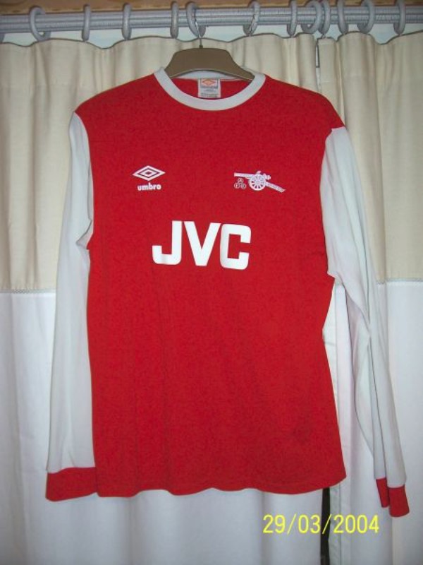 Arsenal FC 1981-82 Home Kit