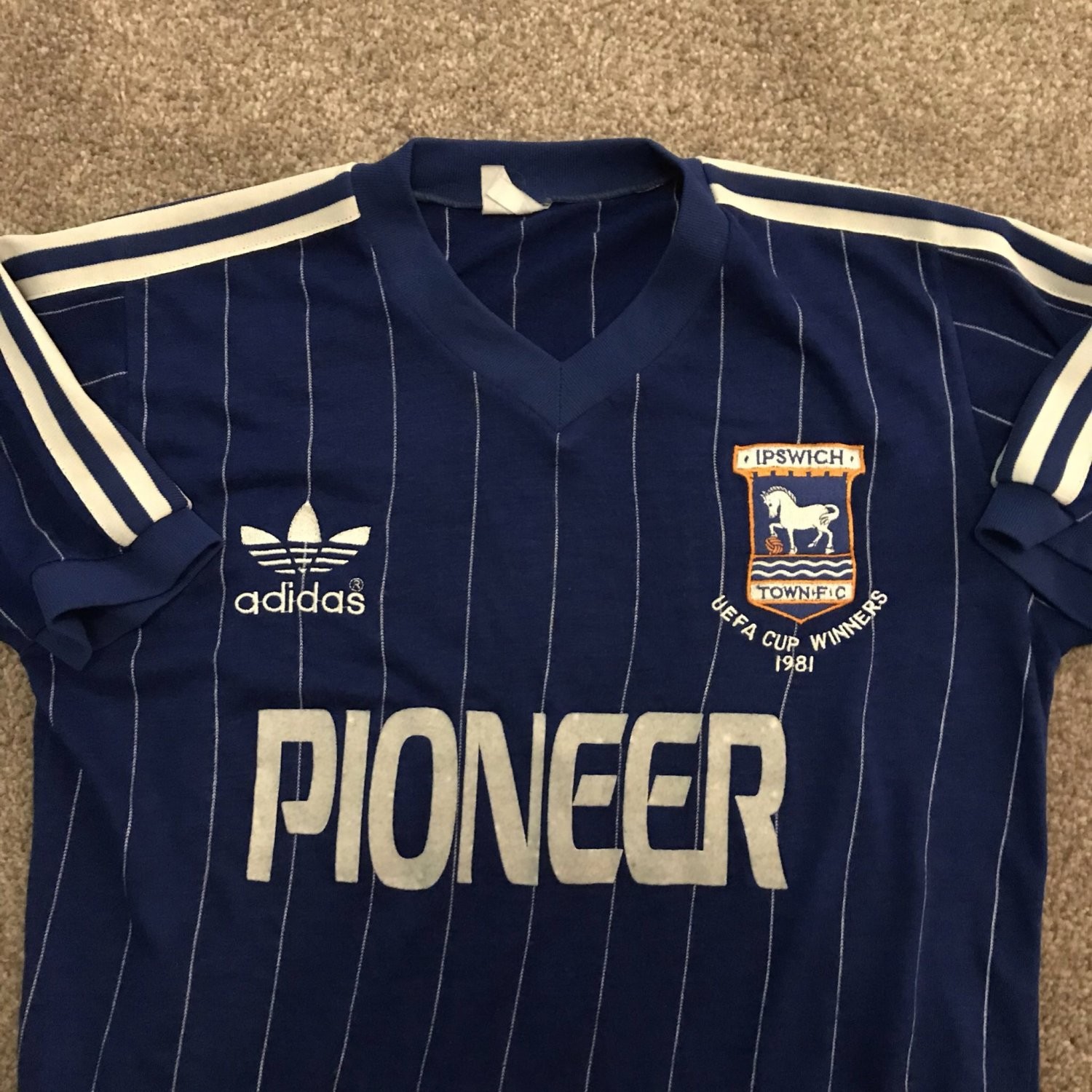 Ipswich Town 1981-82 Home Kit