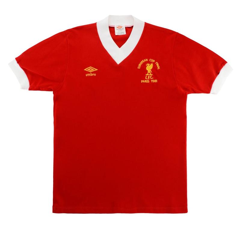 Liverpool FC 1980-81 European Cup Final Kit
