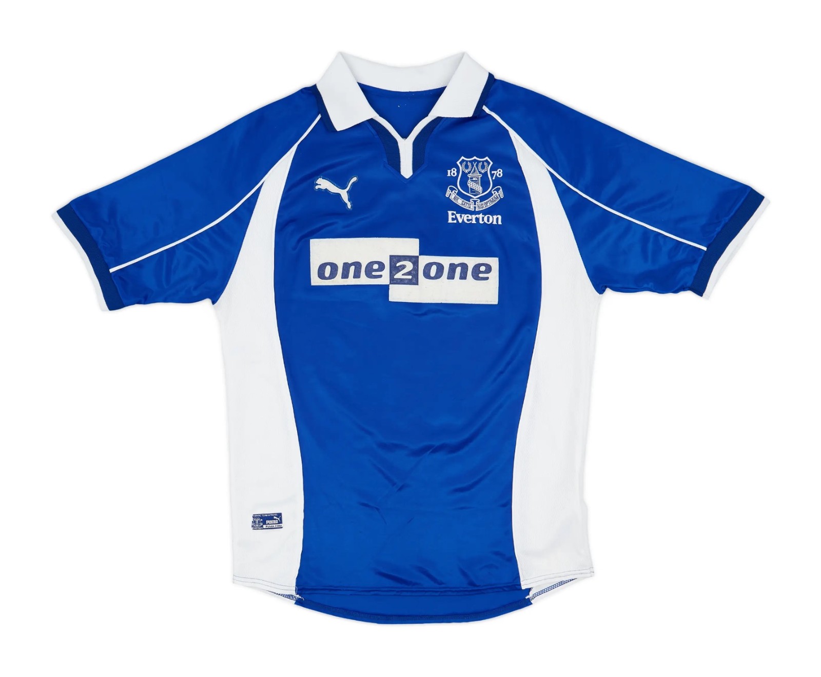 Everton FC 2001-02 Home Kit