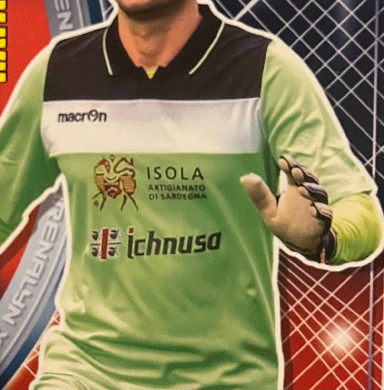Cagliari Calcio 2017-18 GK 1 Kit