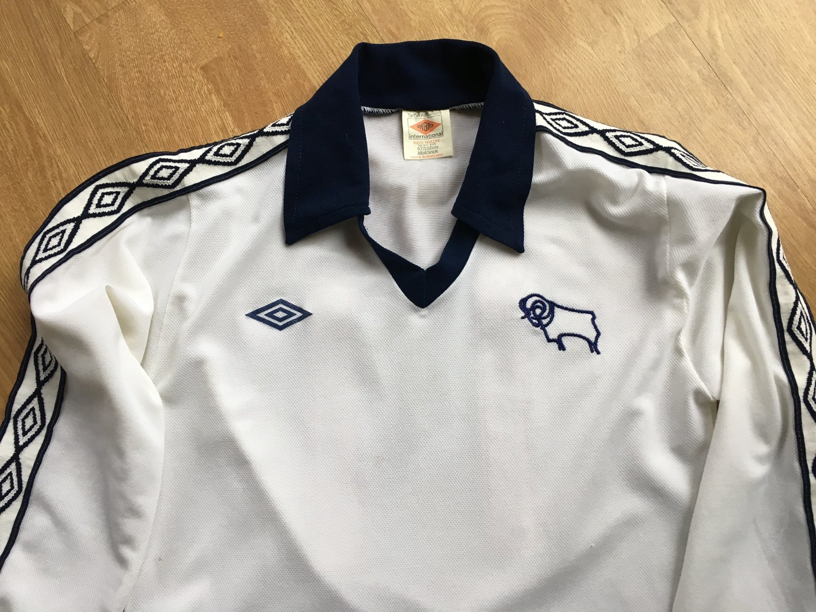 Derby County 1977-78 Home Kit