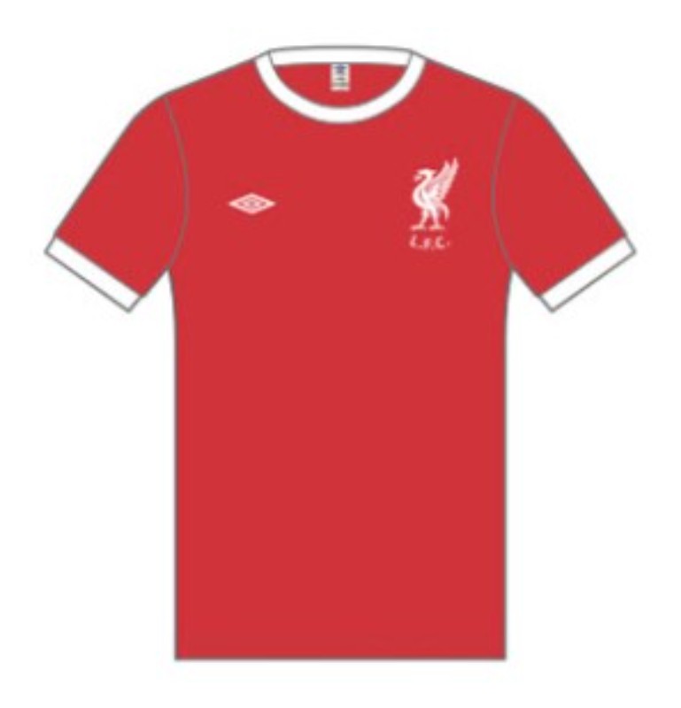 Liverpool FC 1975-76 Home Kit