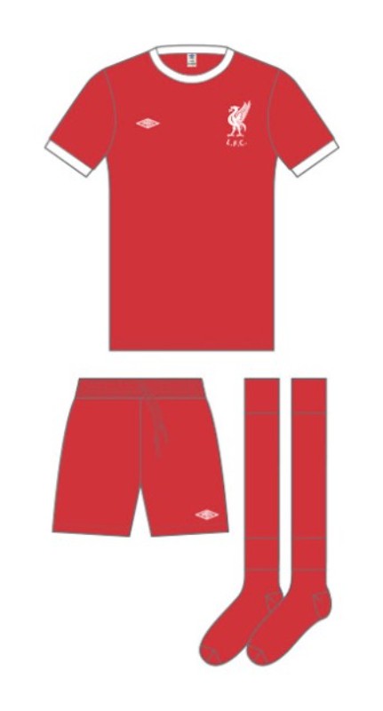 Liverpool FC 1974-75 Home Kit