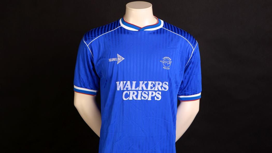 Leicester City 1989-90 Home Kit