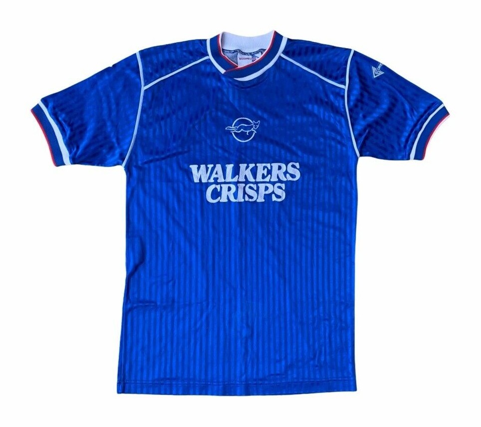 Leicester City 1988-89 Home Kit