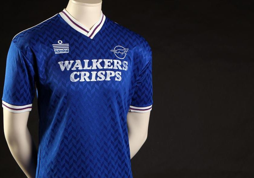 Leicester City 1987-88 Home Kit