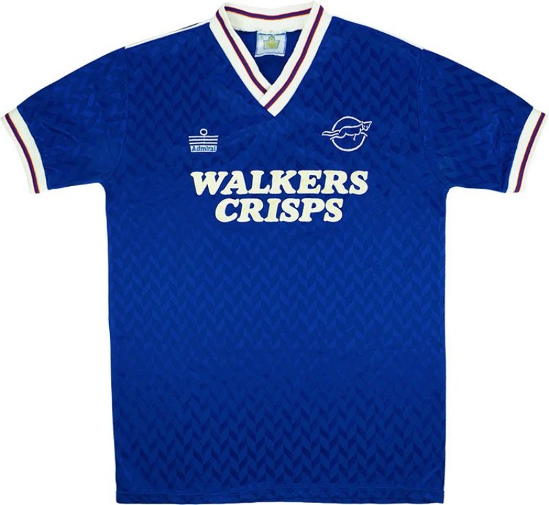 Leicester City 1987-88 Home Kit