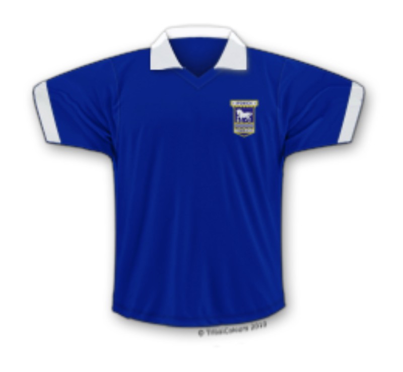 Ipswich Town 1973-74 Home 2 Kit