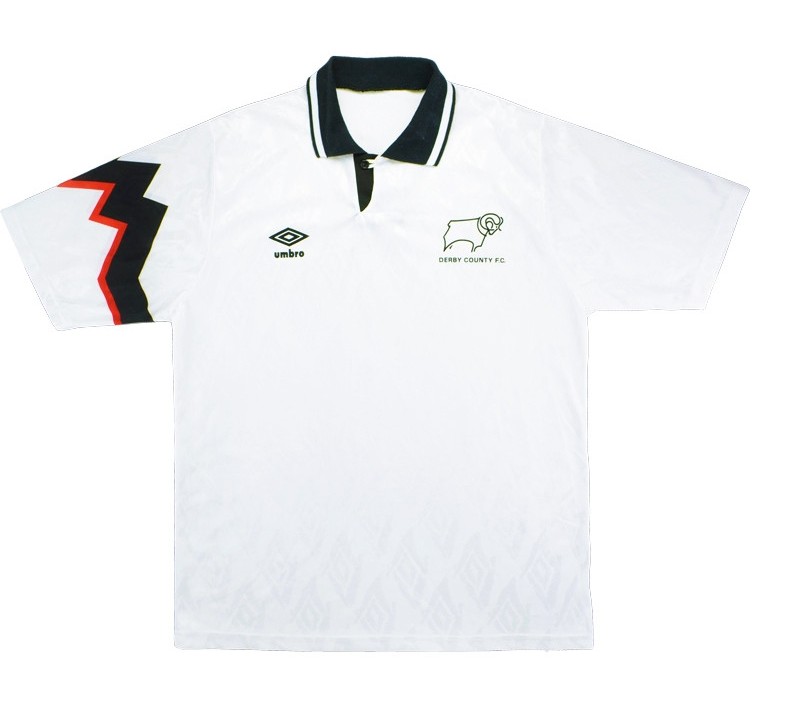 Derby County 1991-92 Home Kit