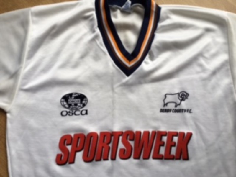 Derby County 1986-87 Home Kit