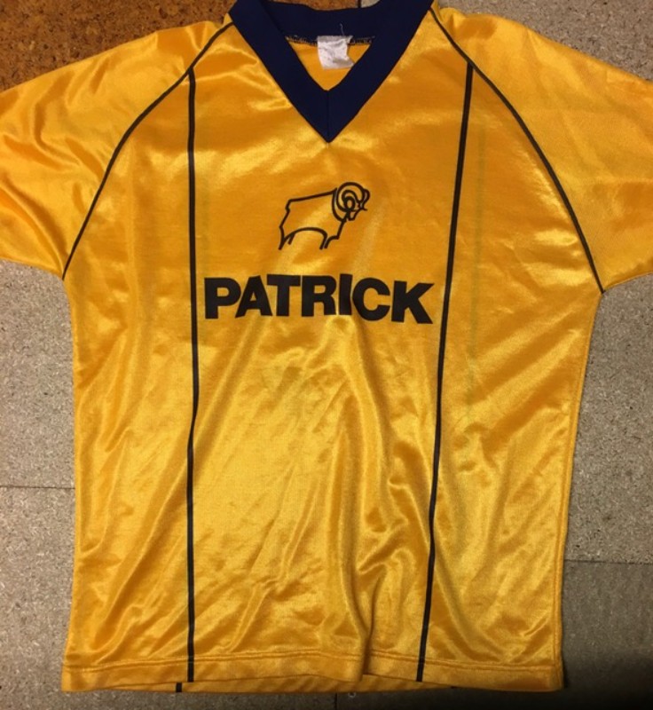 Derby County 1981-82 Away Kit