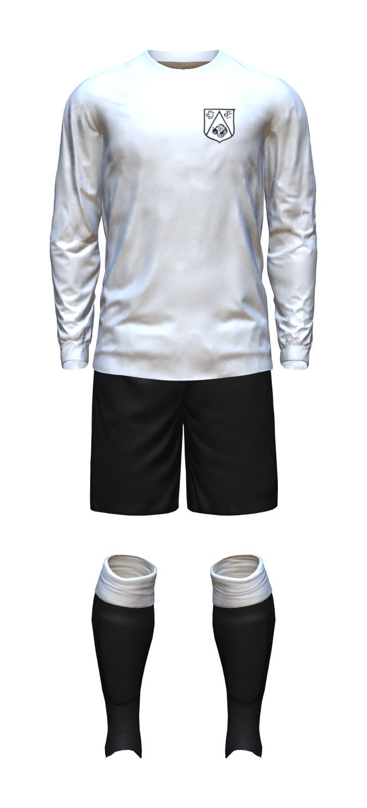 Derby County 1966-67 Home Kit