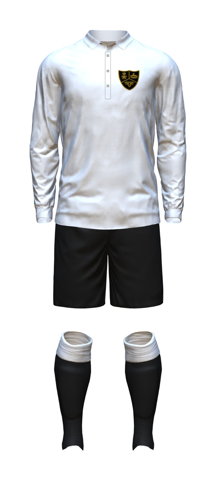 Derby County 1925-26 Home Kit