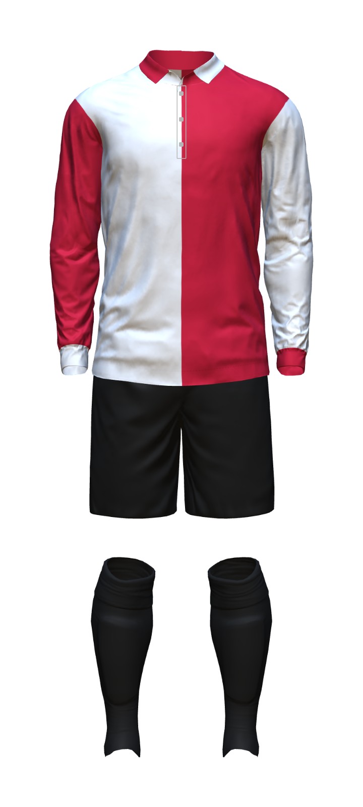 Derby County 1891-94 Home Kit