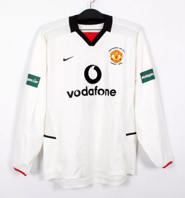 Manchester United 2002-03 EFL Cup Final Kit