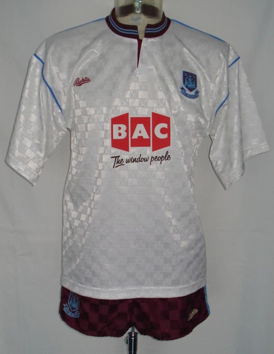 West Ham United 1989-90 Away Kit