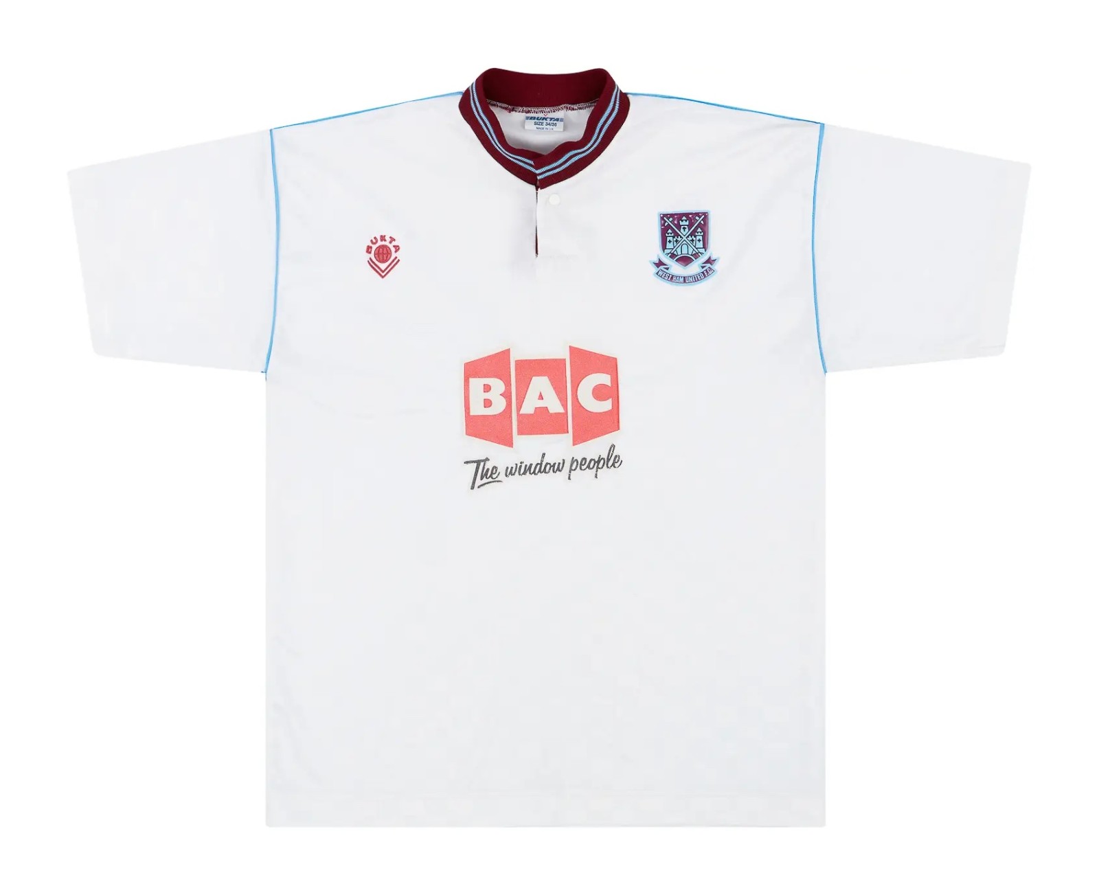 West Ham United 1989-90 Away Kit