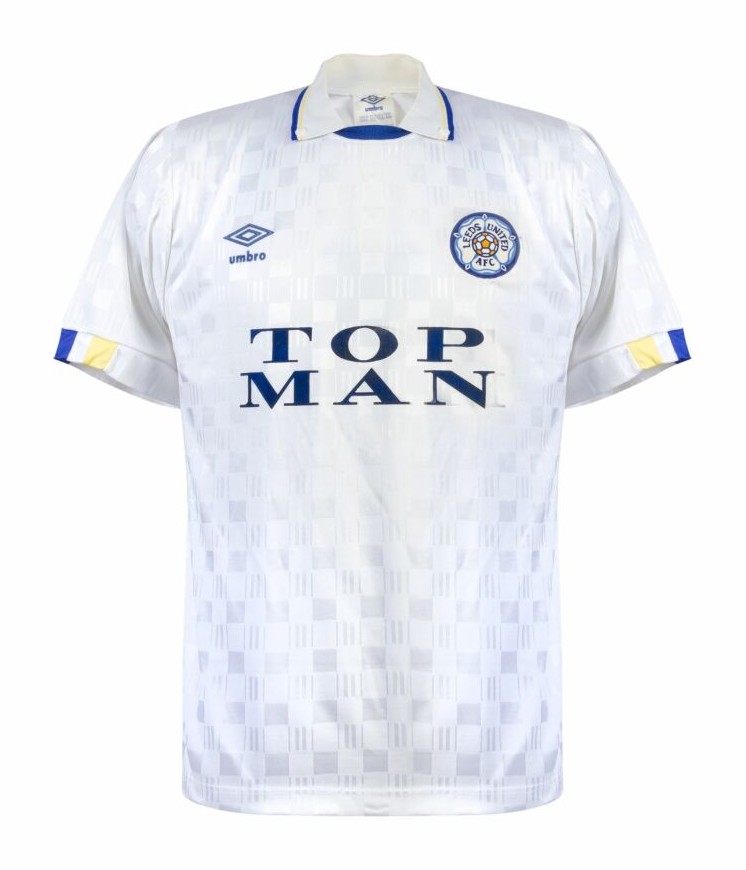 Leeds United 1989-90 Home Kit