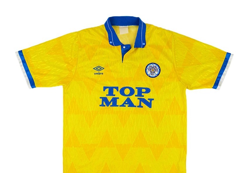 Leeds United 1989-90 Away Kit