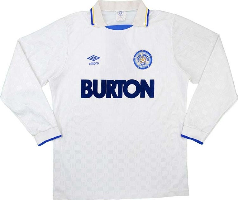 Leeds United 1988-89 Home Kit