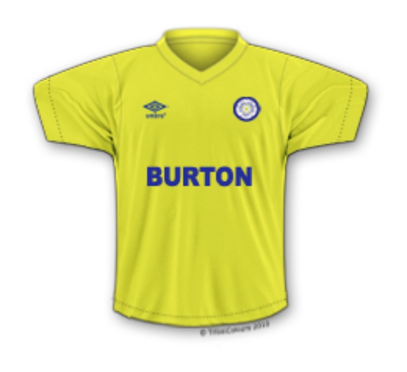 Leeds United 1988-89 Away Kit
