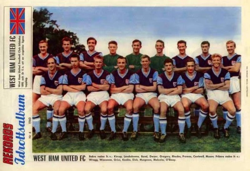 West Ham United 1959-60 Home Kit