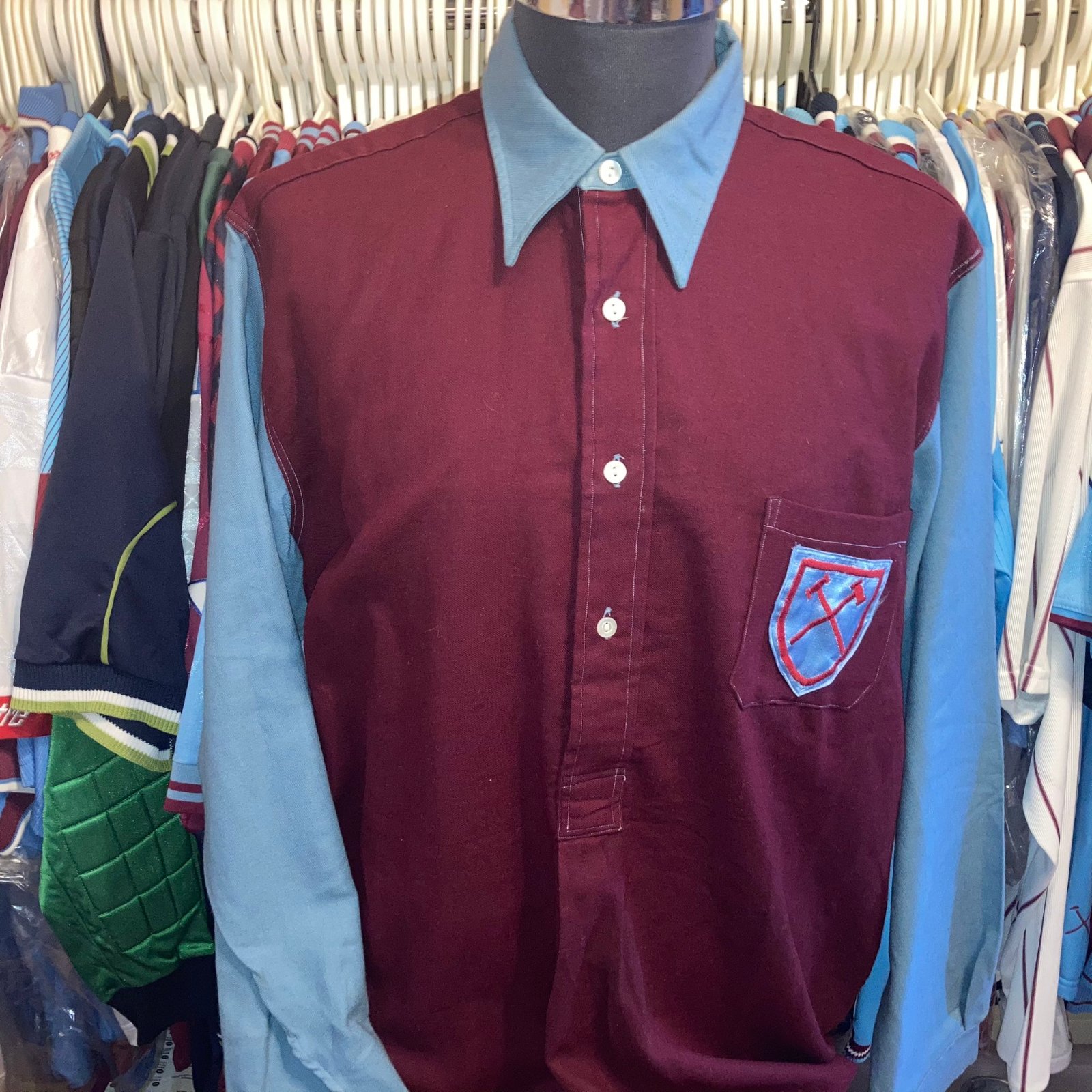 West Ham United 1950-51 Home Kit