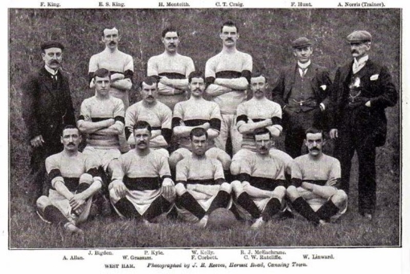 West Ham United 1902-03 Away Kit