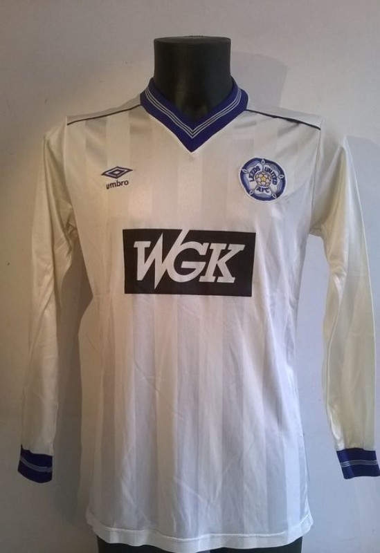 Leeds United 1984-85 Home Kit
