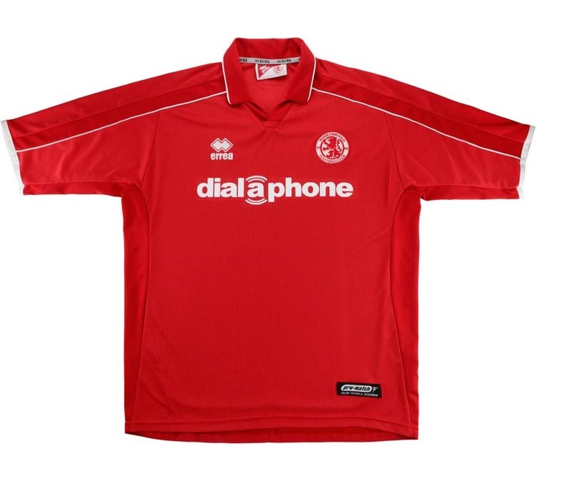 Middlesbrough 2002-03 Home Kit
