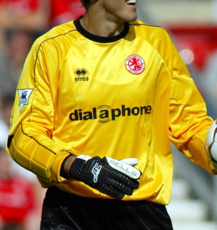 Middlesbrough 2002-03 GK 2 Kit