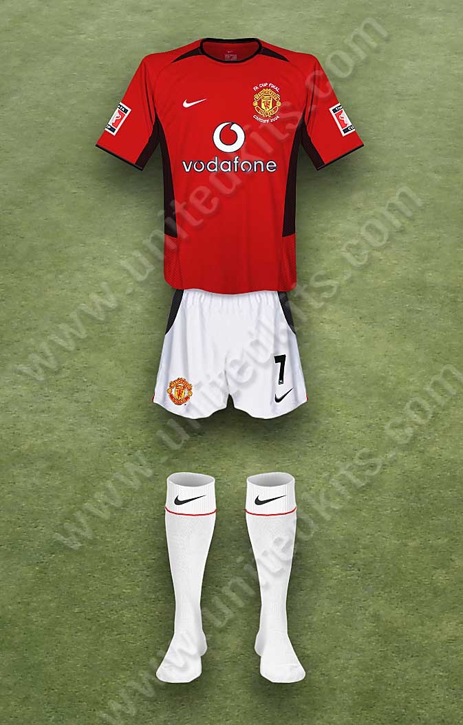 Manchester United 2003-04 FA Cup Final Kit