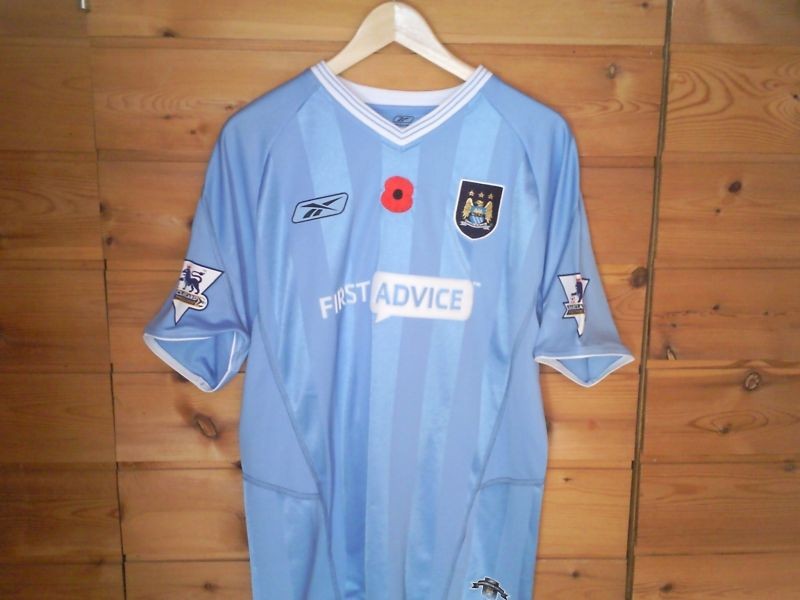 Manchester City 2003-04 Home 2 Kit