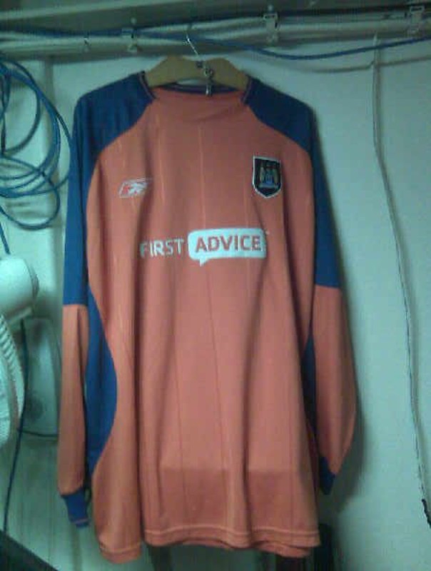 Manchester City 2003-04 GK 1 Kit