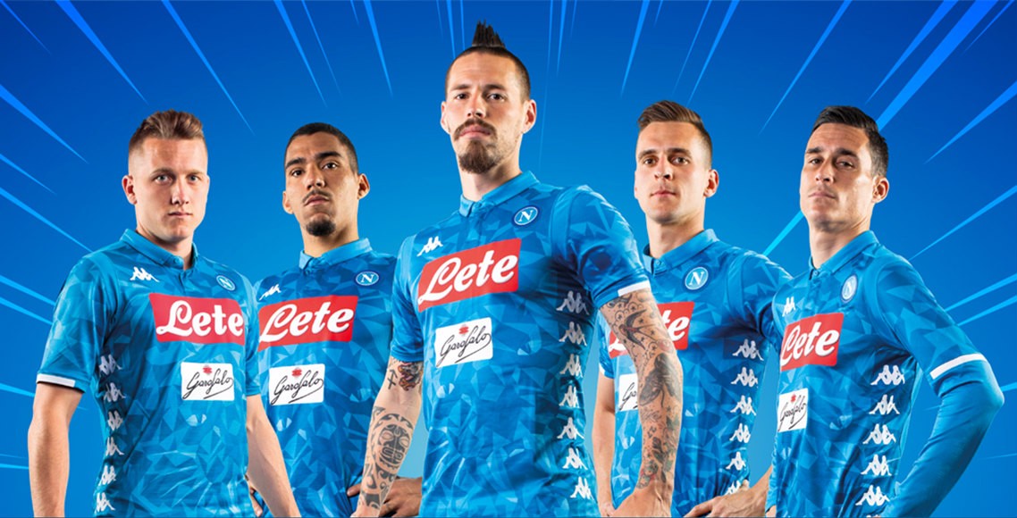 SSC Napoli 2018-19 Home Kit