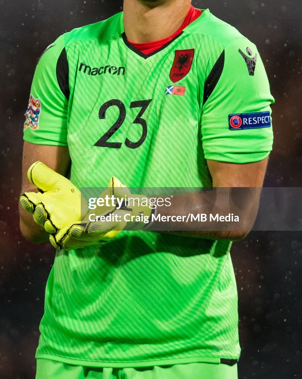 Albania 2018 GK 1 Kit