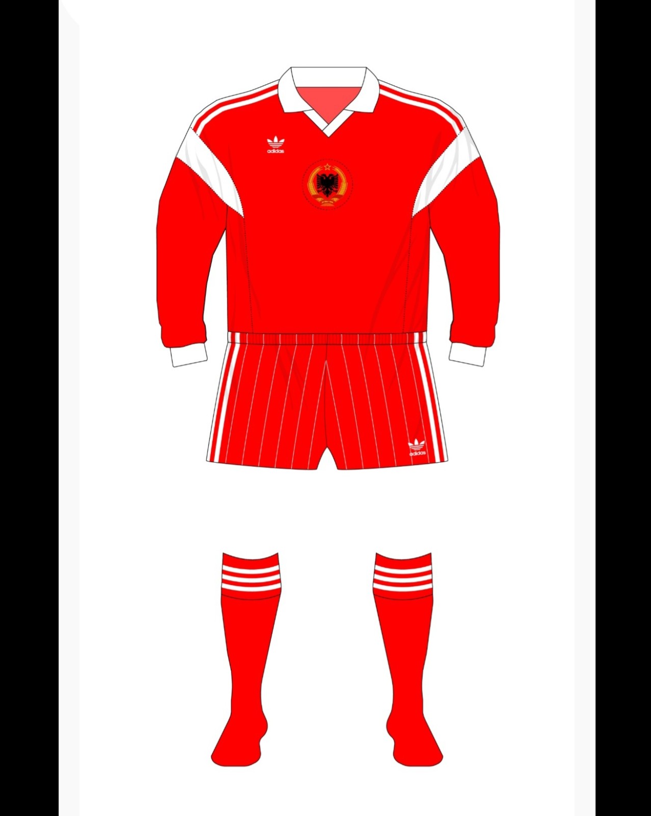 Albania 1989 Home Kit