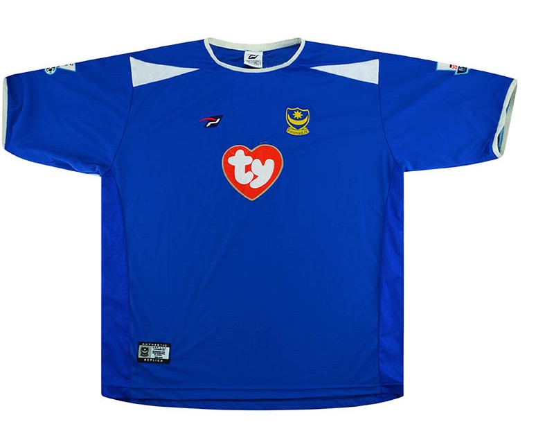 Portsmouth FC 2003-04 Home Kit
