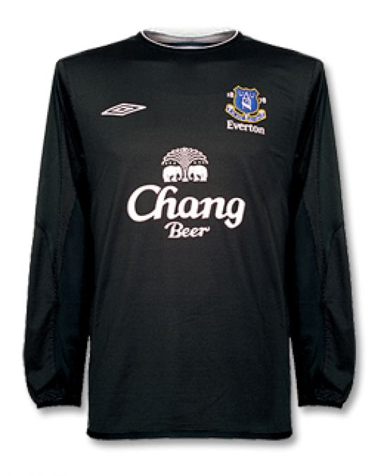 Everton FC 2004-05 GK Home Kit
