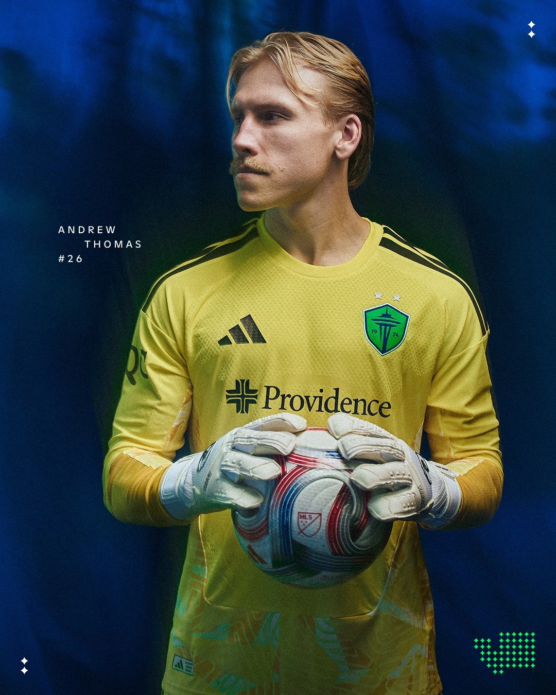 Seattle Sounders FC 2026 GK 1 Kit