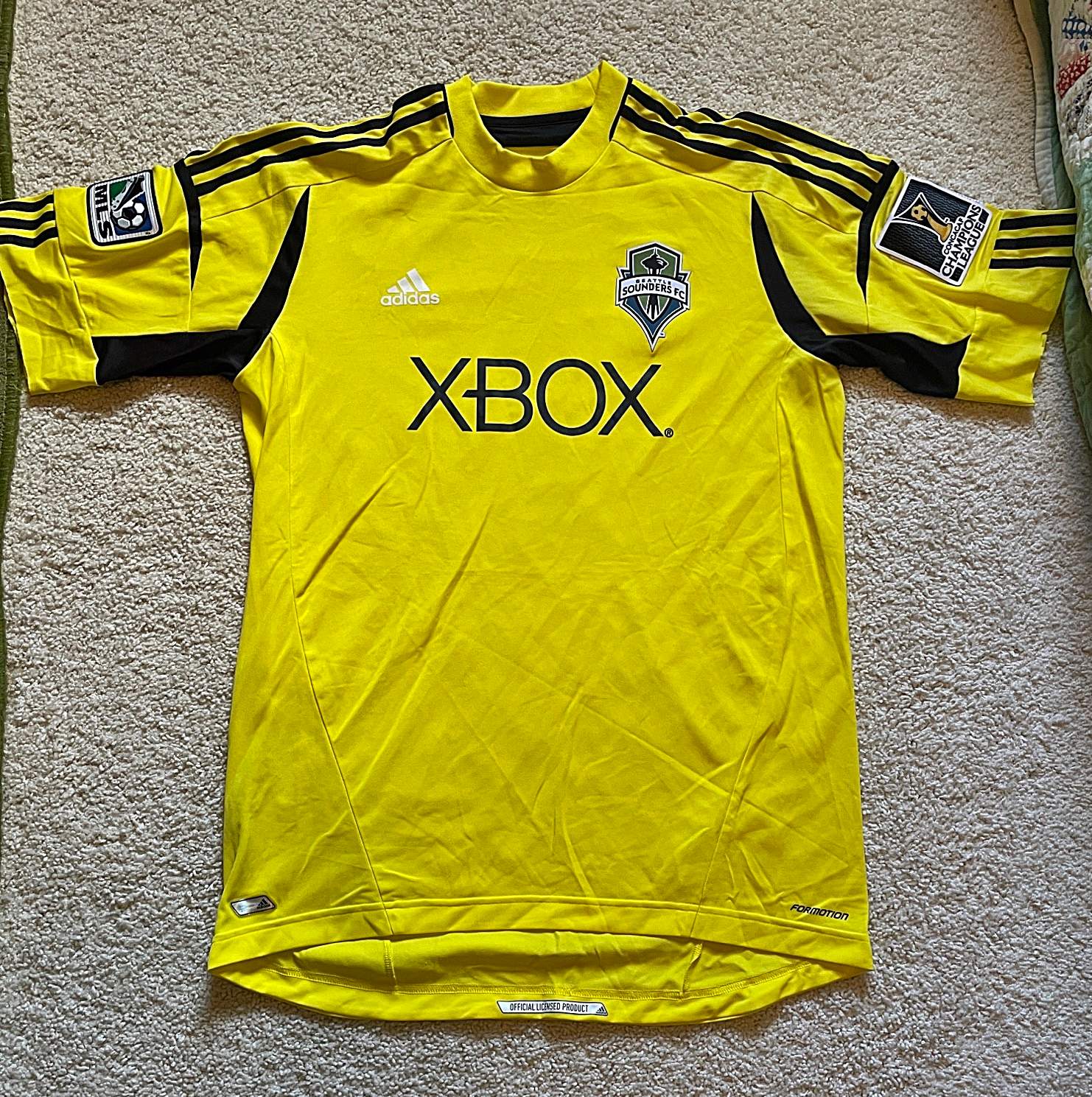 Seattle Sounders FC 2012 GK 1 Kit